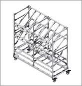 Modular side carriage made of Profile Tubes